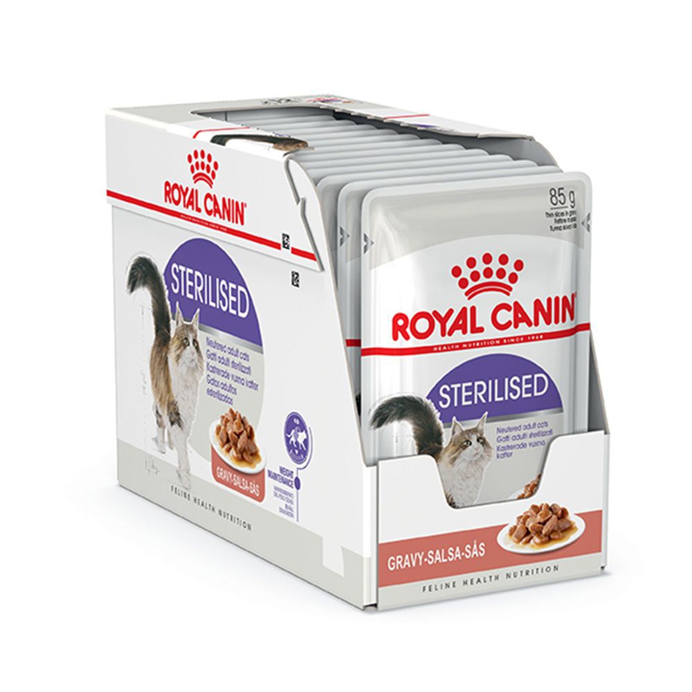 Royal Canin Sterilised Gravy Adult våtfoder för katt