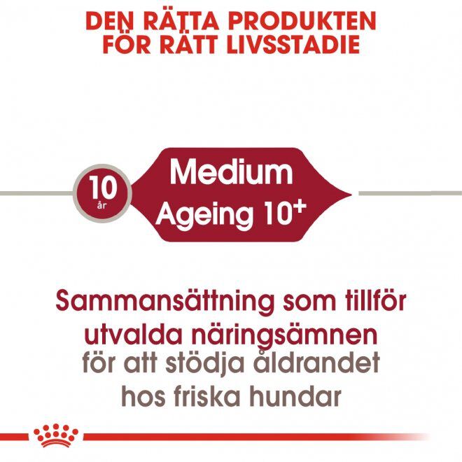 Royal Canin Medium Ageing 10+ torrfoder för hund