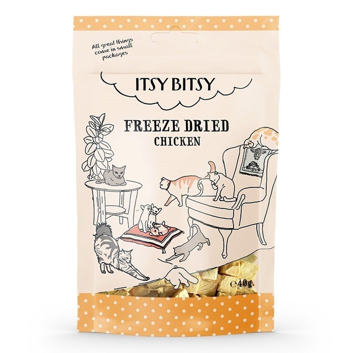 ItsyBitsy Cat Freeze Dried Kyckling