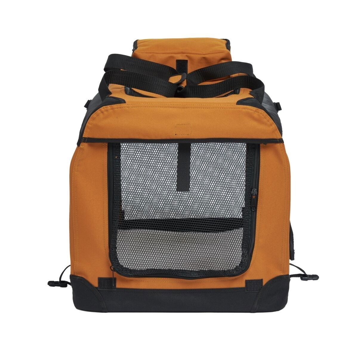 Little&Bigger SoftKennel nylon cage with curtains almond