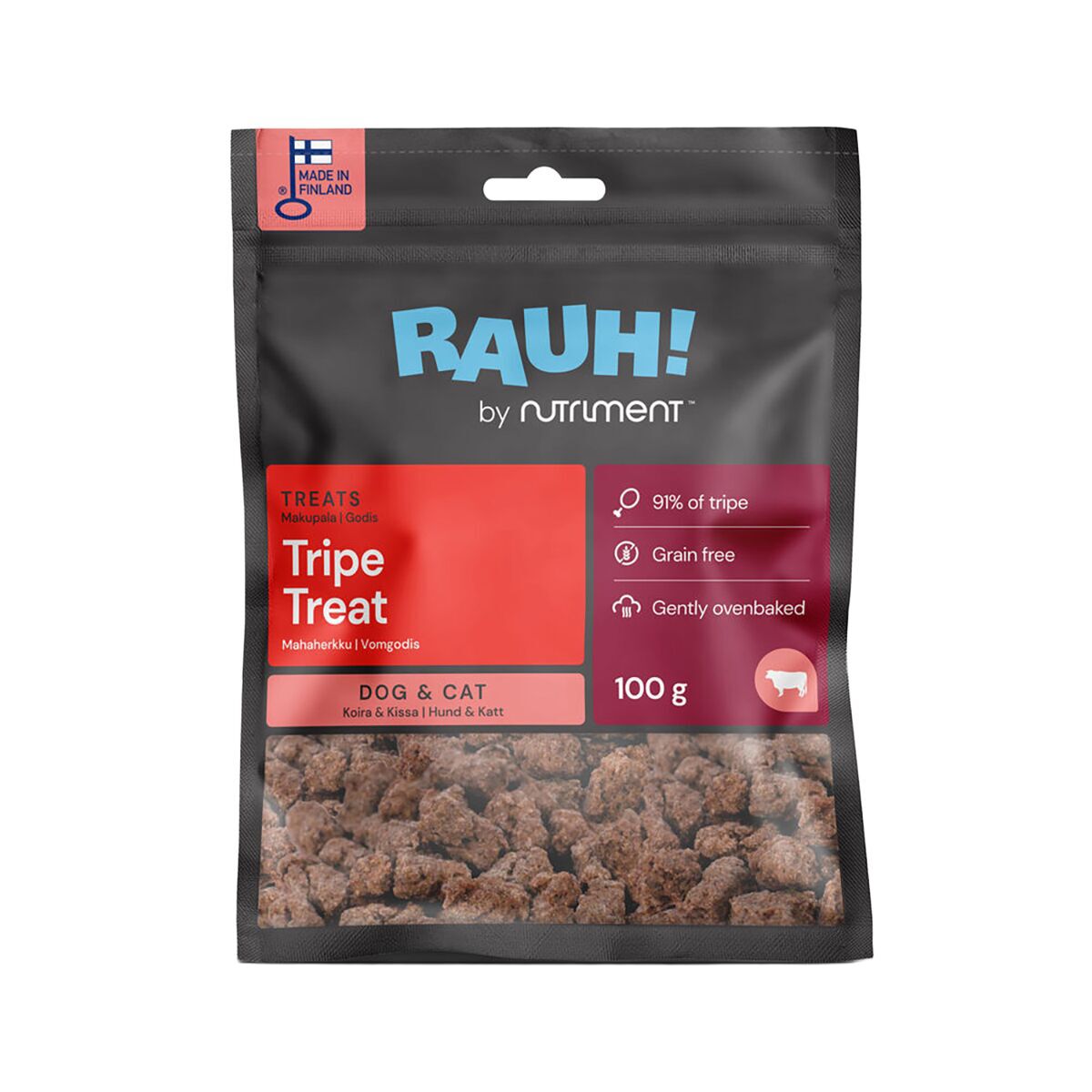 RAUH! Vomgodis 100 g | Hund - Hundgodis - Torkat hundgodis | DogStyle