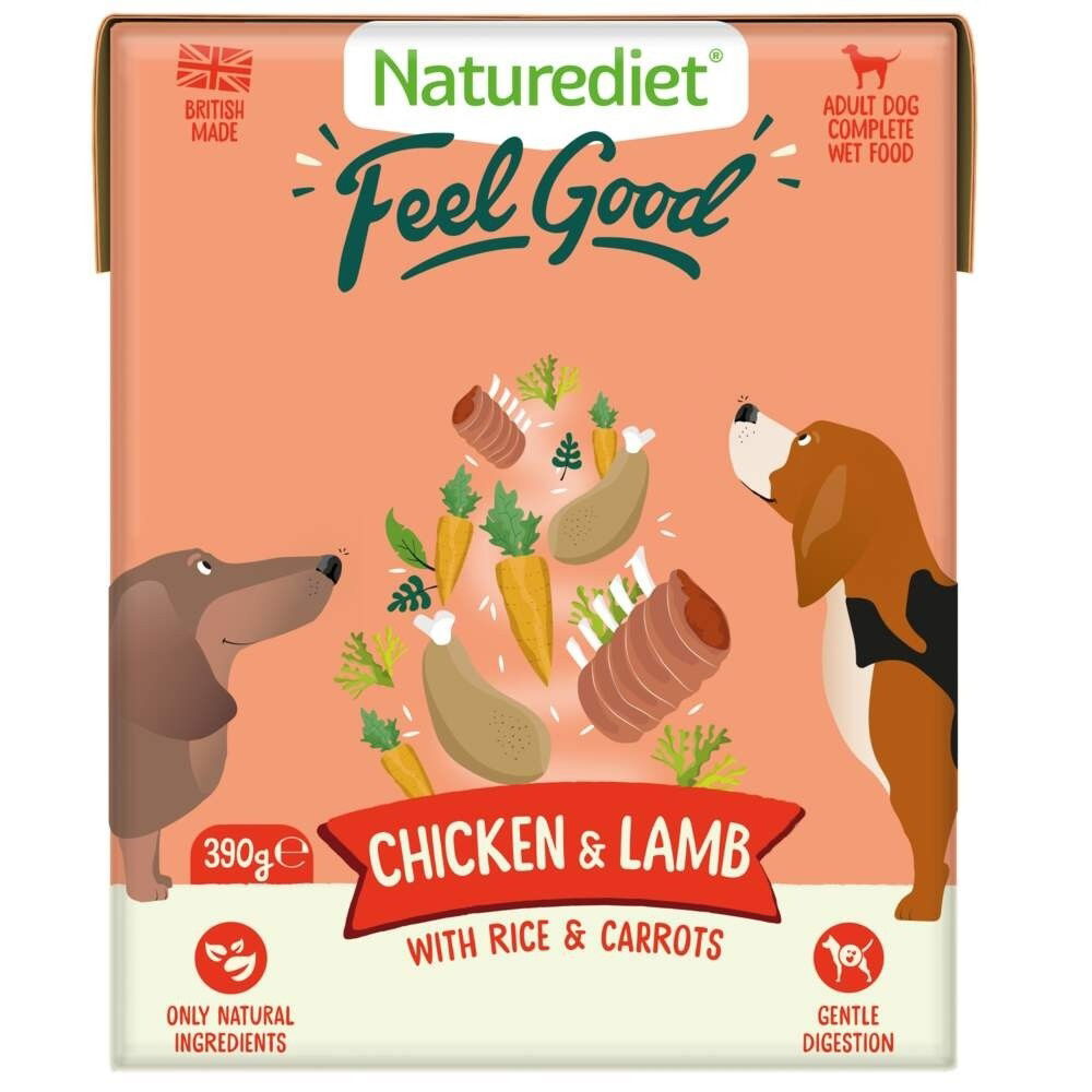 Naturediet Feel Good kyckling & lamm