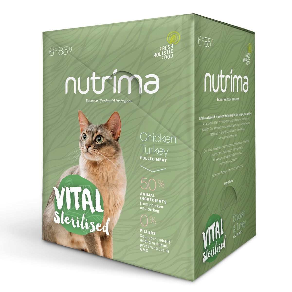 Nutrima Vital Sterilised Kyckling & Kalkon