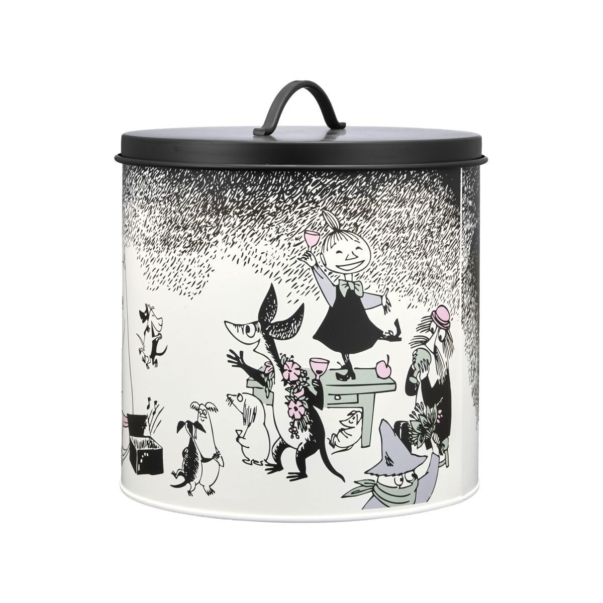 Moomin for Pets Friends & Parties tin jar