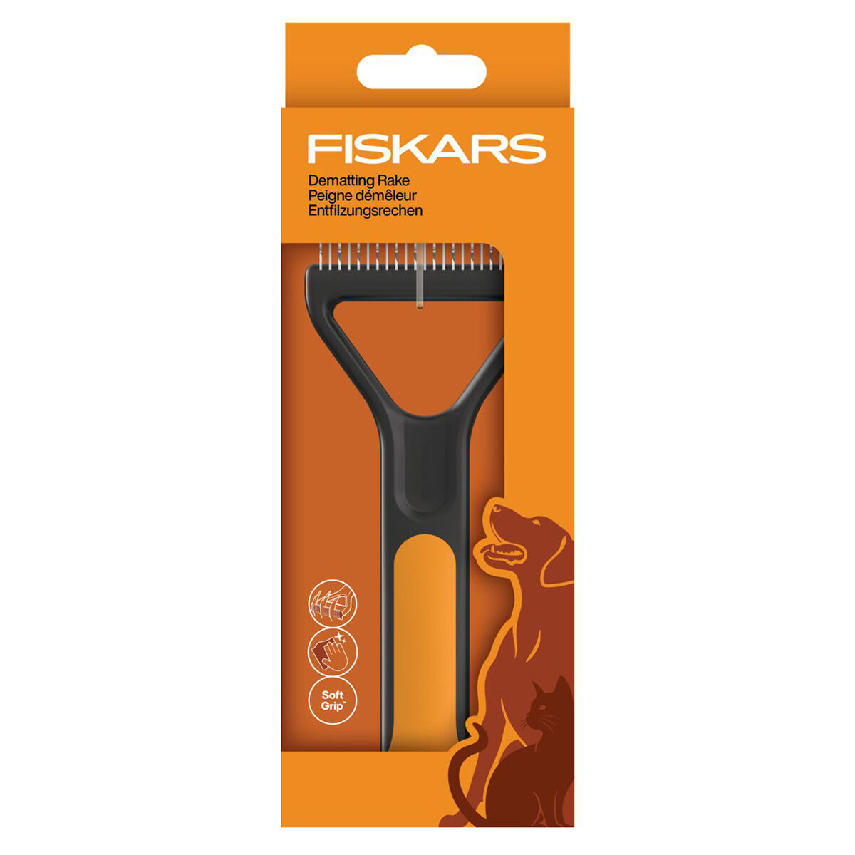 Fiskars dematting rake