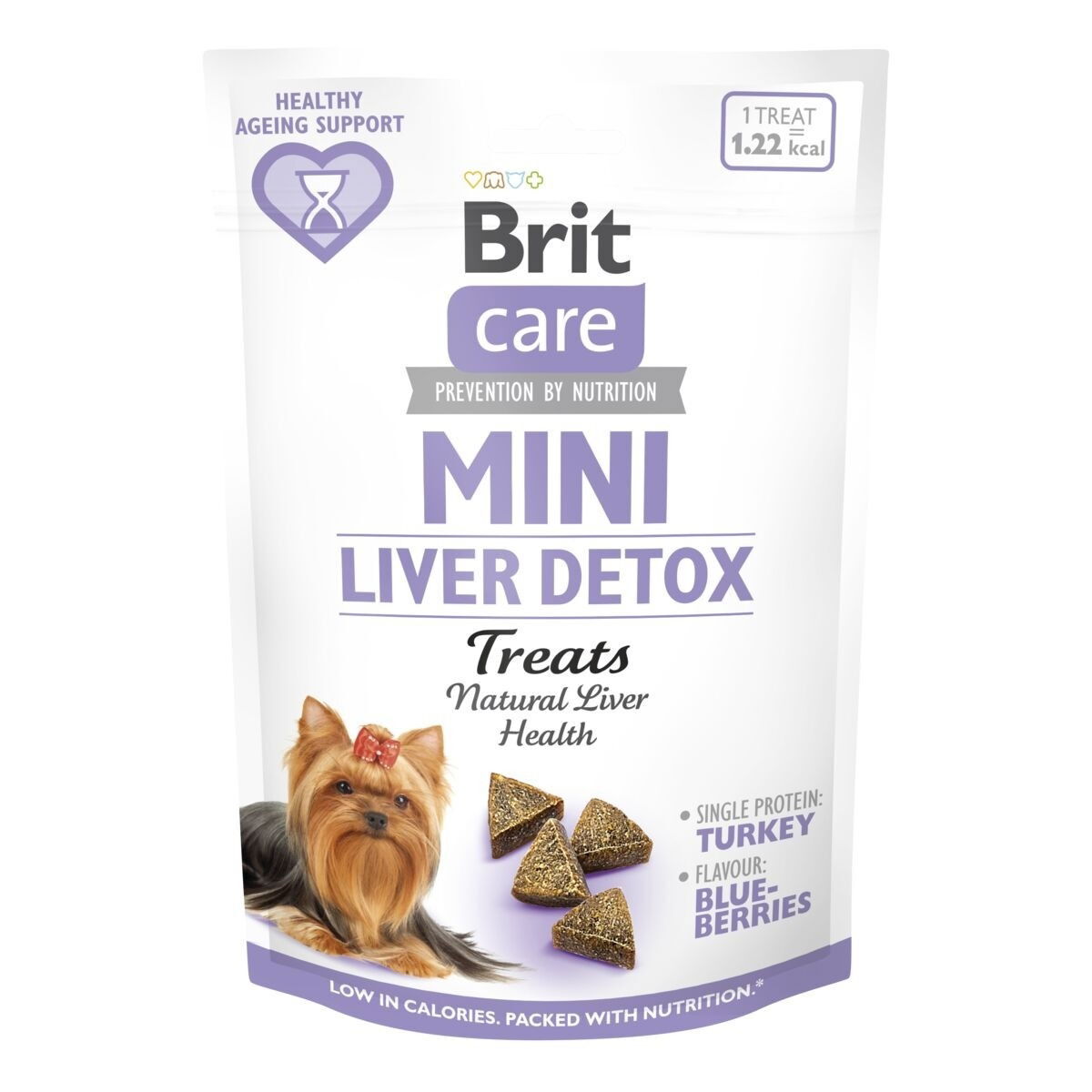 Brit Care Dog Mini treats LIVER DETOX 50 g