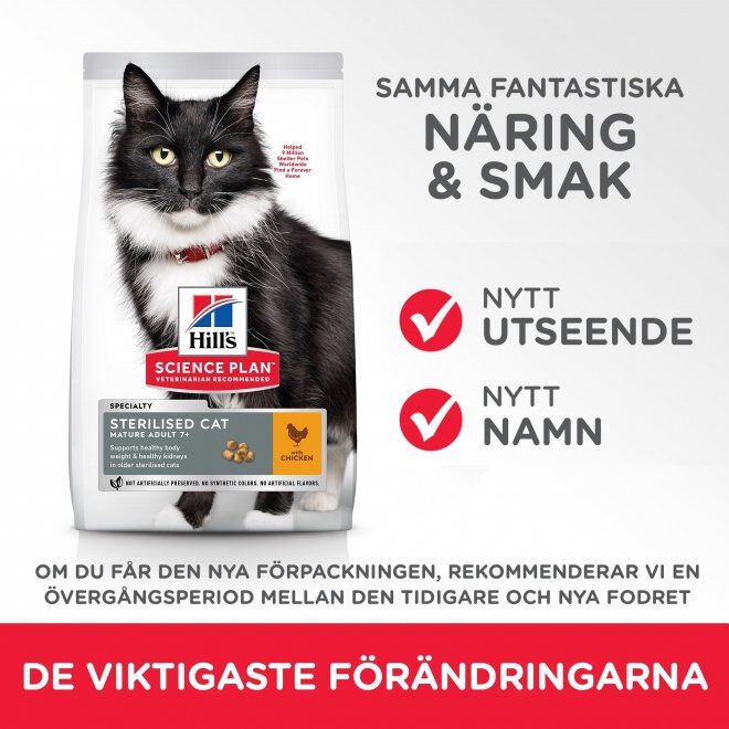 Hills Science Plan Feline Mature Sterilised