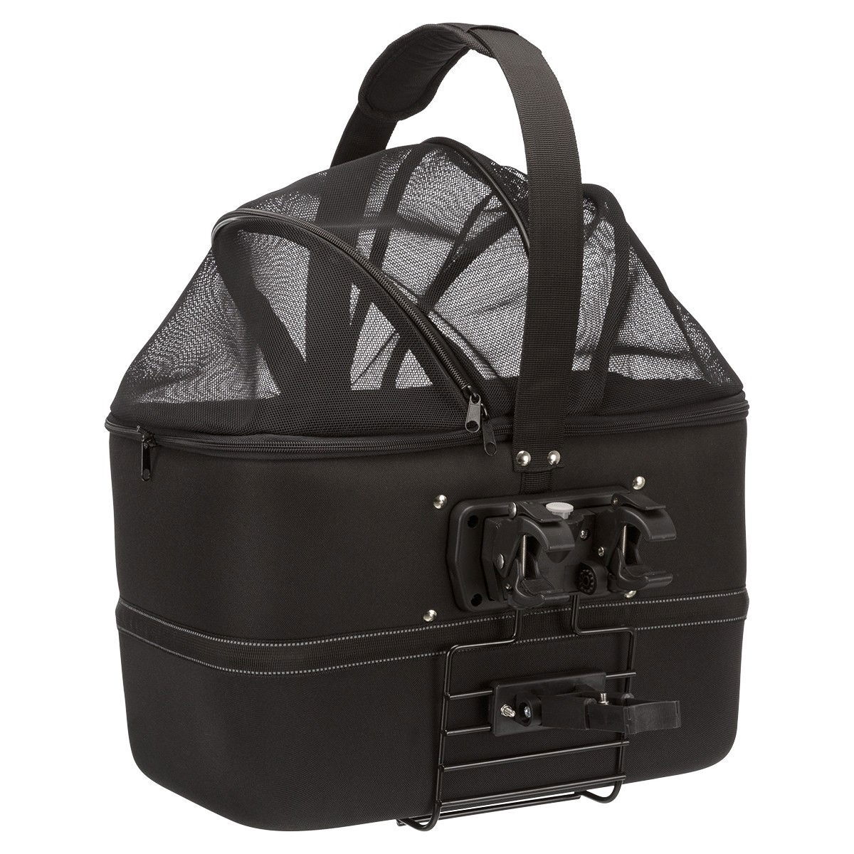 Trixie Front bicycle basket black 41 × 47 × 29 cm