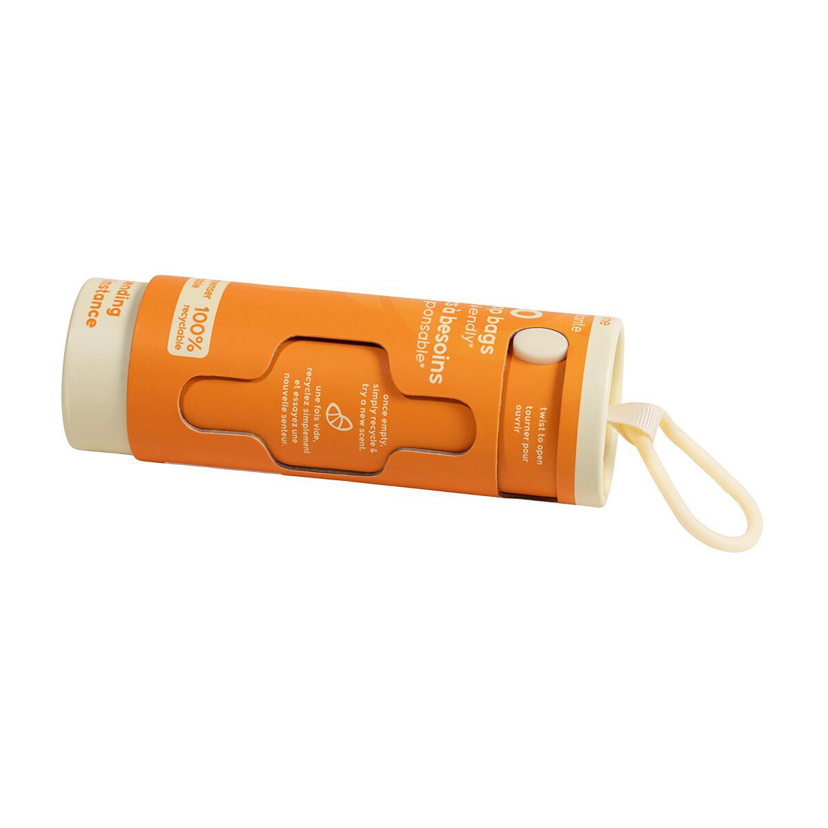 Goo-eez poop bags tangy tangerine 50 pcs