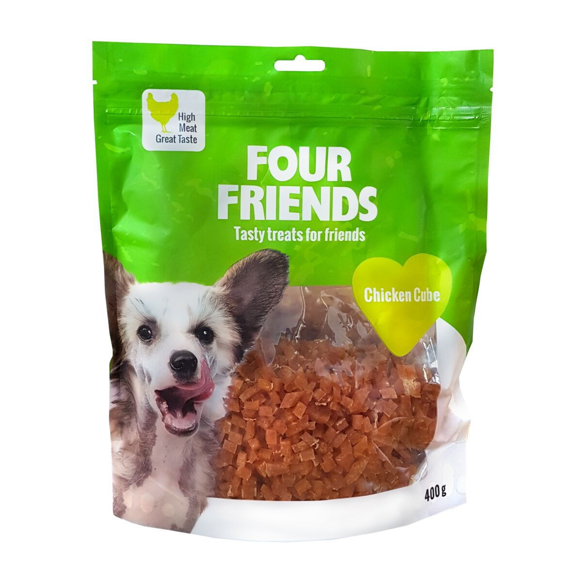 FourFriends Dog Chicken Cube