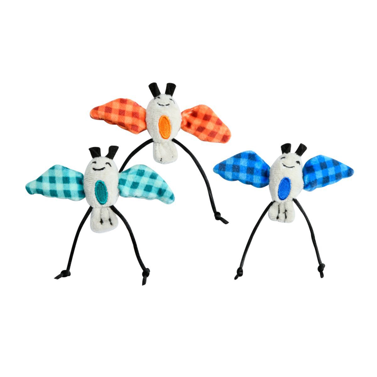 Little&Bigger Happy Halloween Mini-Fladdermöss Kattleksaker 3-pack