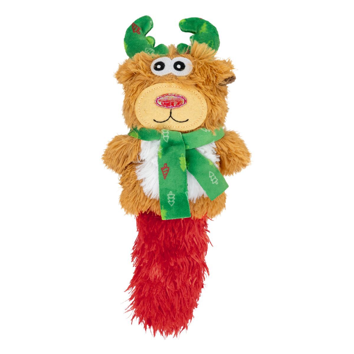 KONG Holiday26 Cat Kickeroo Assorted Julfigur Kattleksak 25 cm