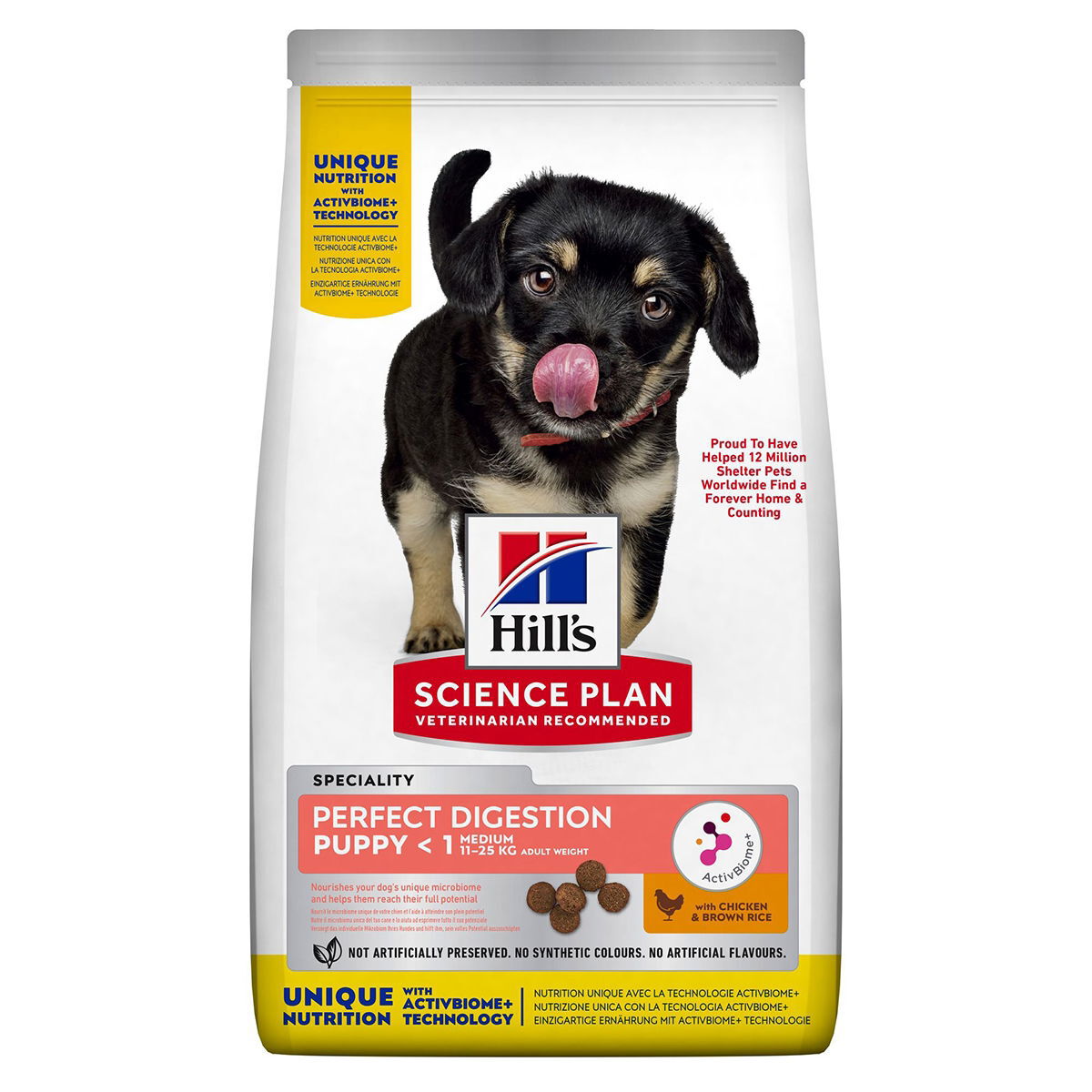 Hill's SP Puppy Perfect Digestion M Ch