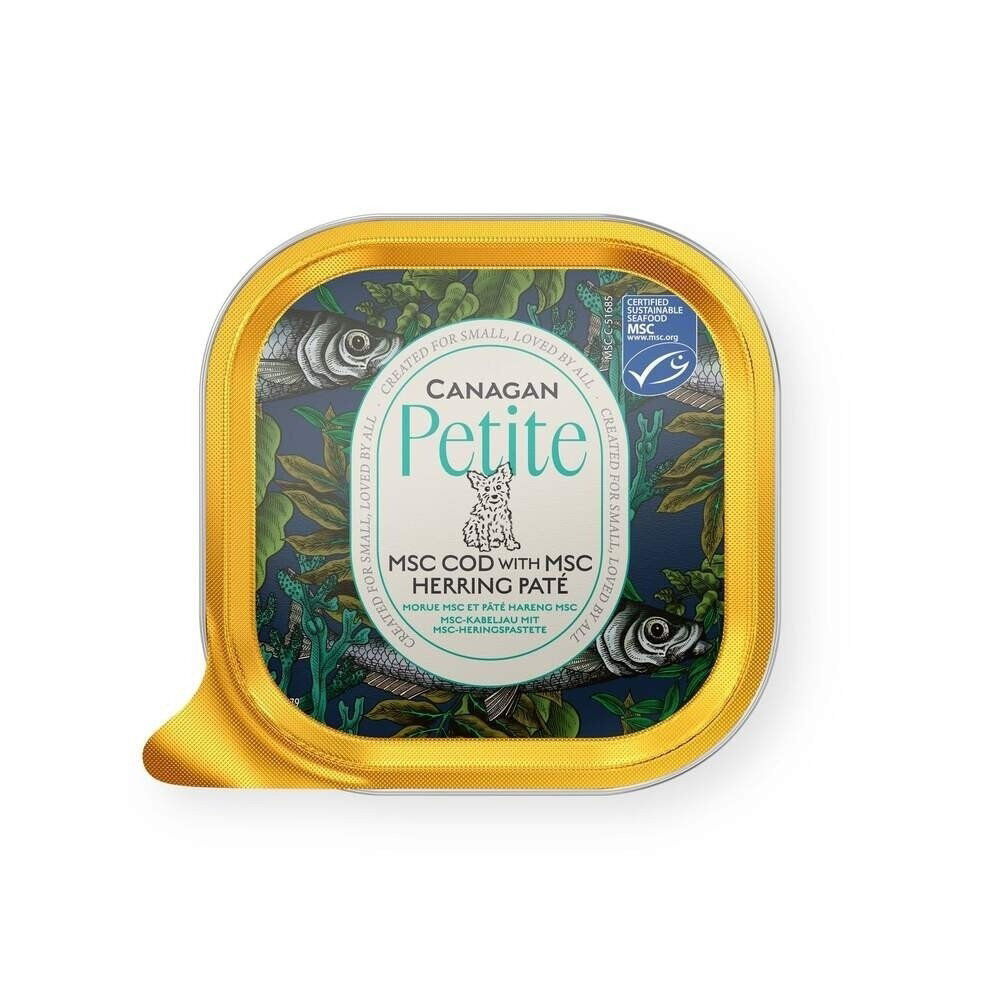 Canagan Petite MSC Cod with MSC Herring Pate 100g