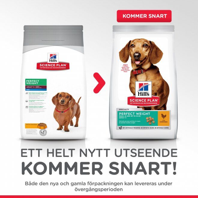 Hills Science Plan Canine Perfect Weight Mini Adult