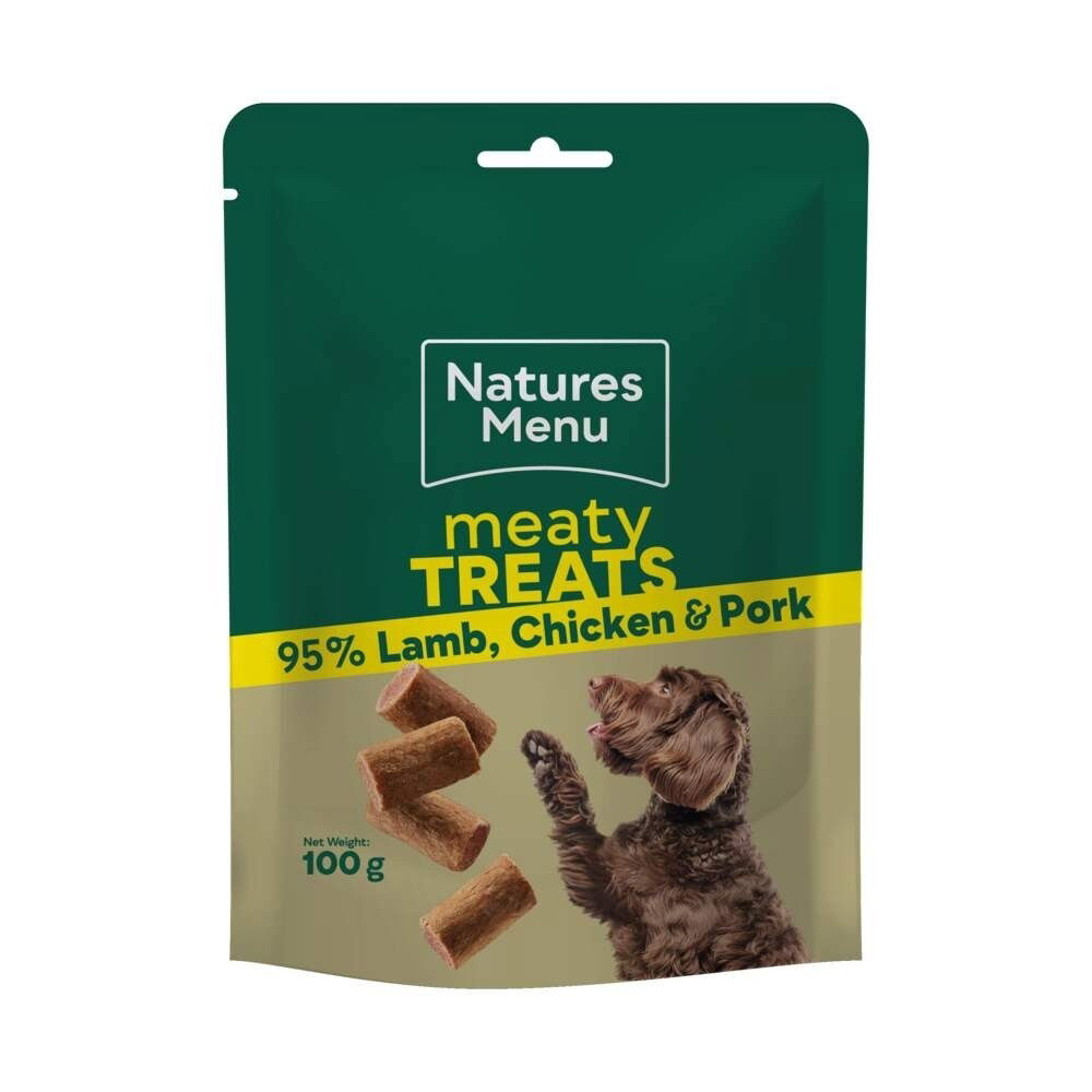 Natures Menu Hundgodis Kyckling, Lamm & Fläsk 100 g