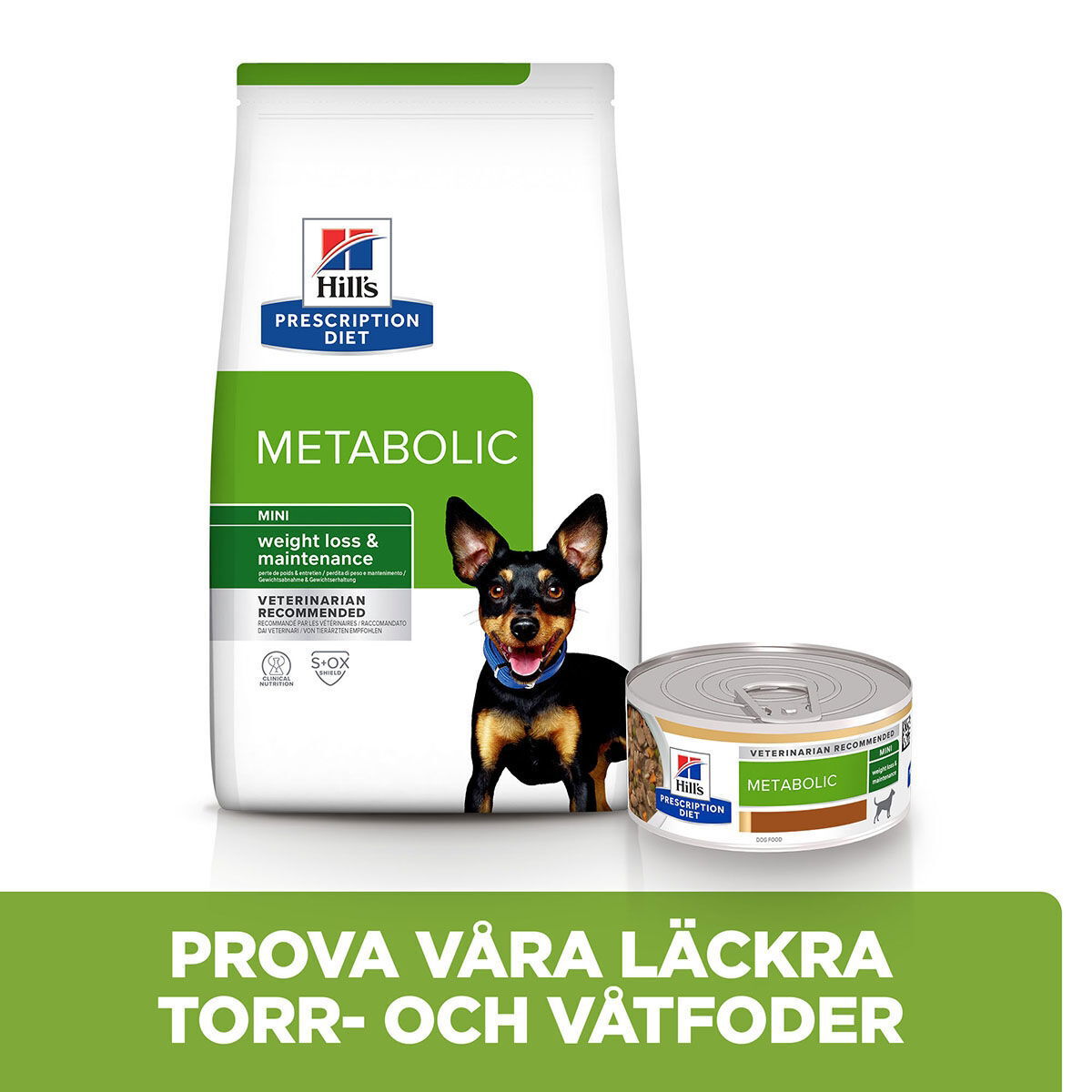 Hill's PD Canine Metabolic Mini Stew Chick&Veg 156g