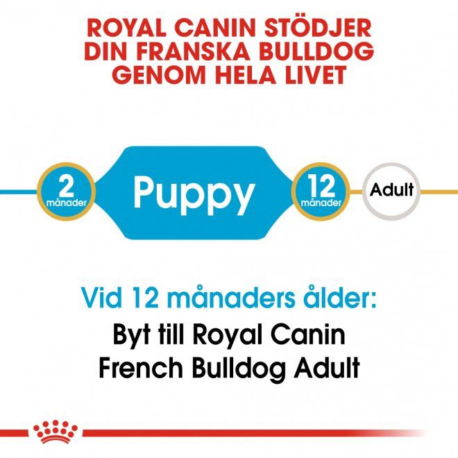 Royal Canin French Bulldog Puppy torrfoder för hundvalp