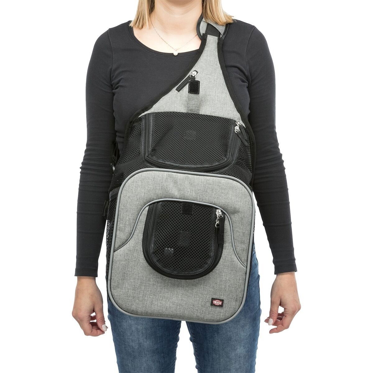 Trixie Savina front carrier, grey