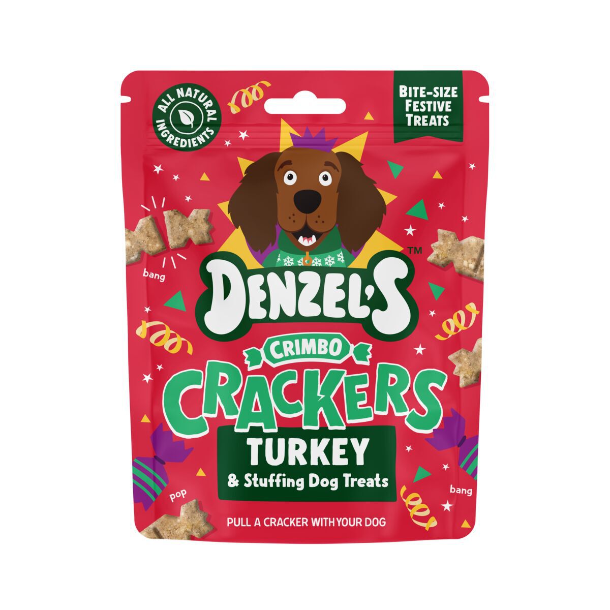 Denzel's Crimbo Crackers Julgodis till Hund 90 g