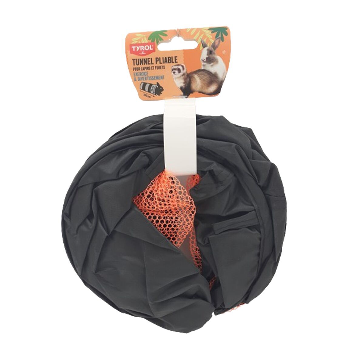 Tyrol Small Animal Lektunnel i Nylon 18,5x100 cm