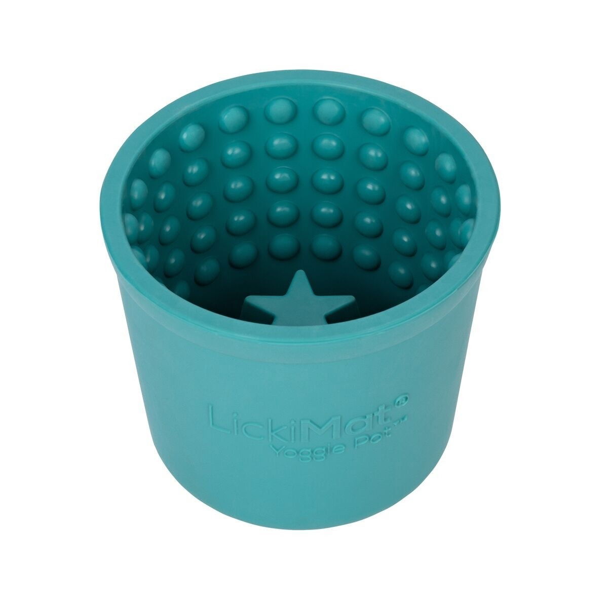 LickiMat Yoggie Pot Turquoise