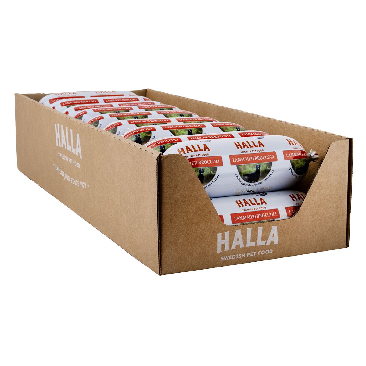 Halla Steamed Lamm med Broccoli
