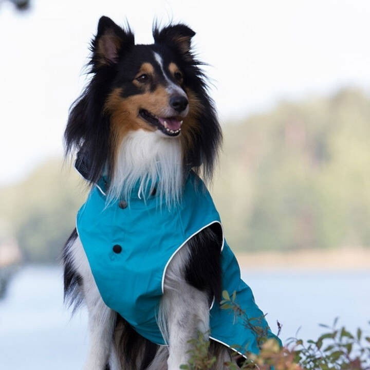 Rukka Stream raincoat ocean