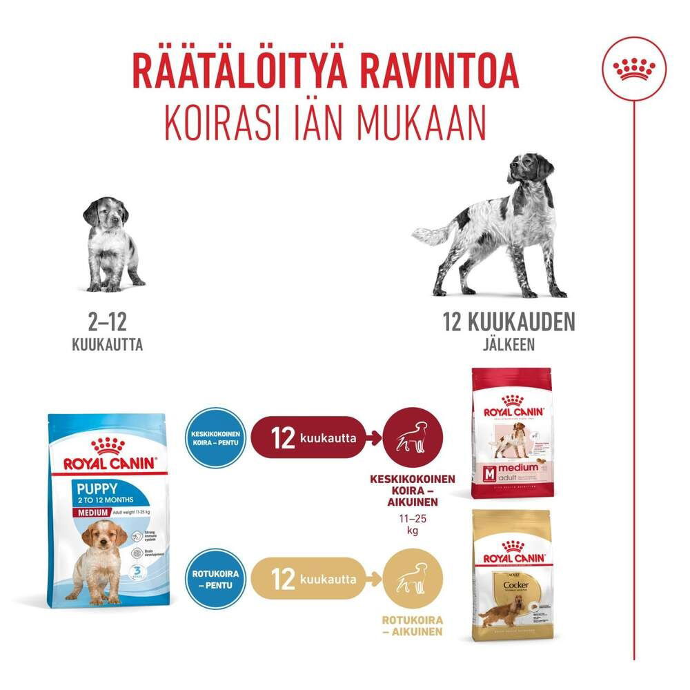 Royal Canin Medium Puppy torrfoder för hundvalp