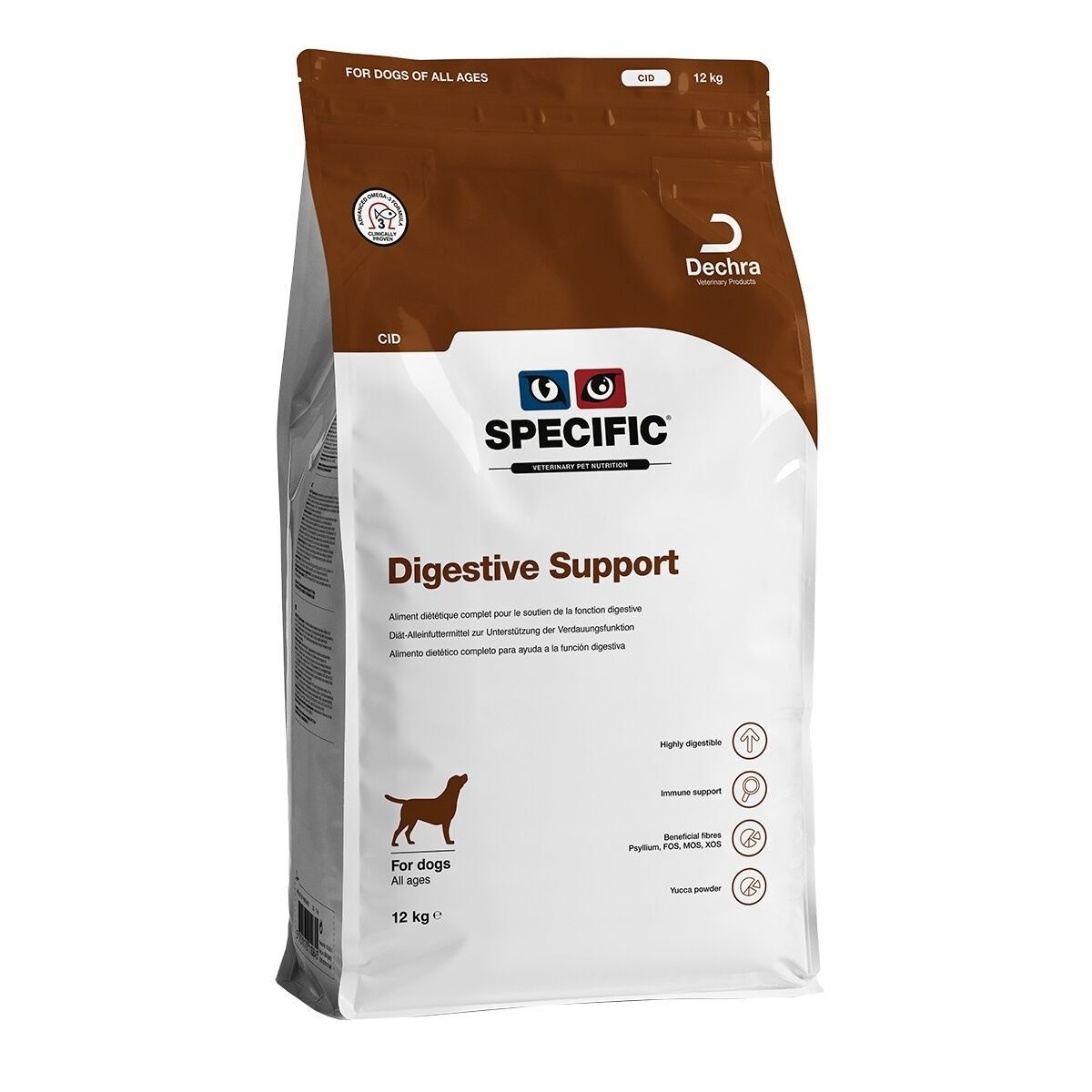 Specific Digestive Support CID | Veterinärfoder - Veterinärfoder till hund - Veterinärfoder för mag- & tarmsjukdom hos hund | DogStyle