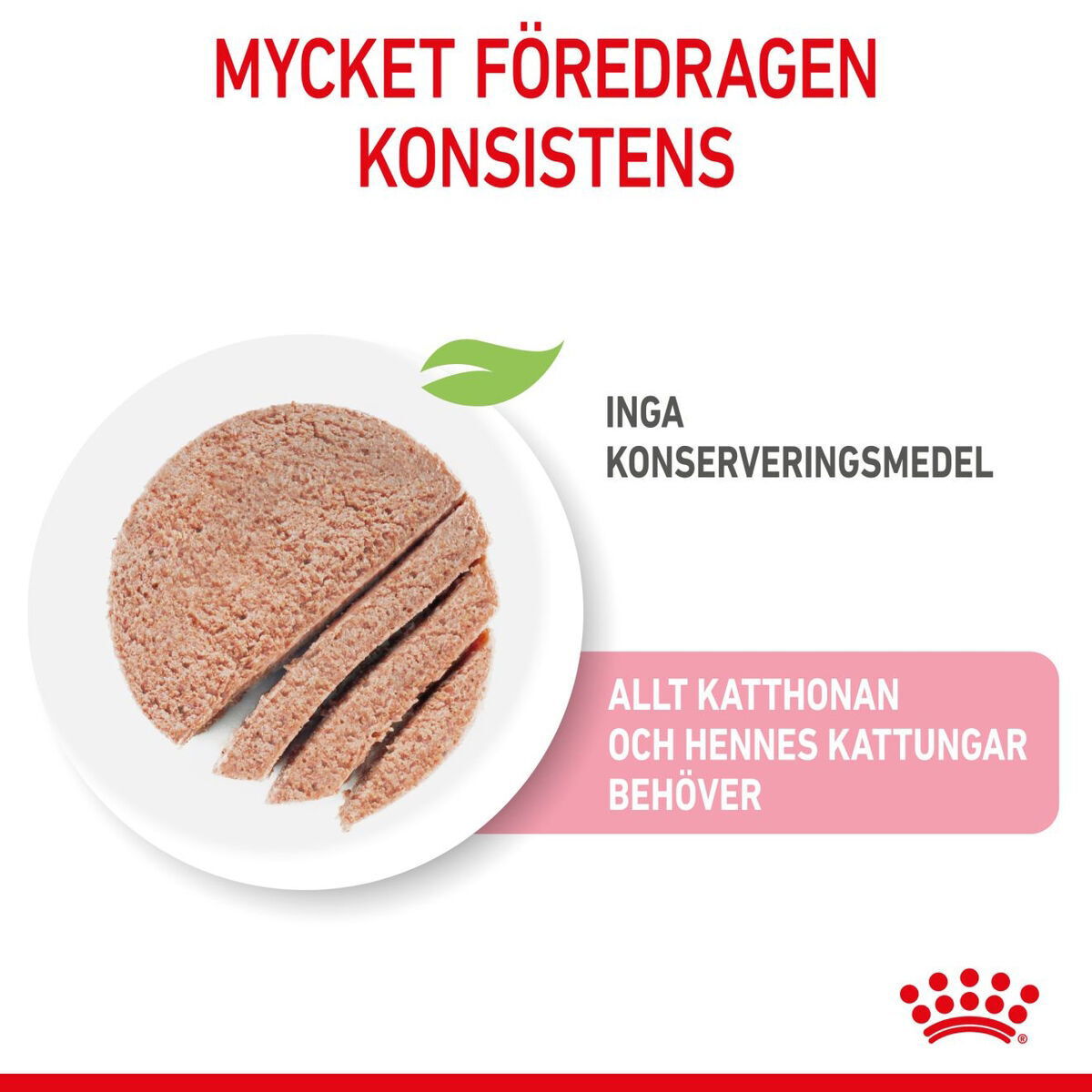 Royal Canin Mother & Babycat mousse våtfoder för katt och kattunge