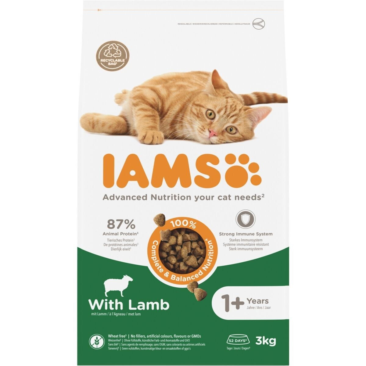 Iams Cat Adult Lamb