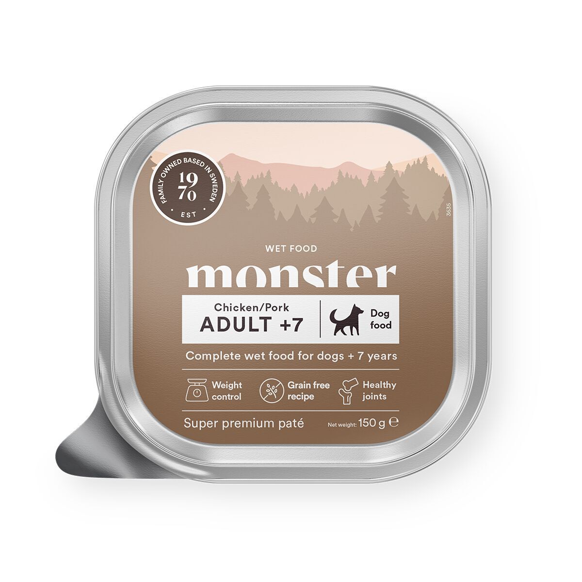 Monster Dog Adult +7 Paté - 150 g