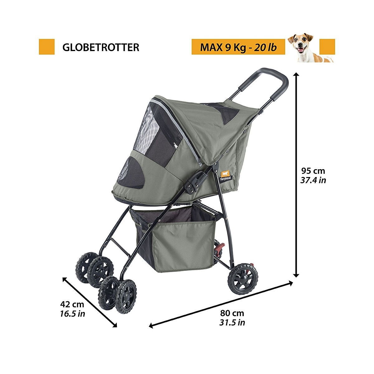 Ferplast Globetrotter stroller
