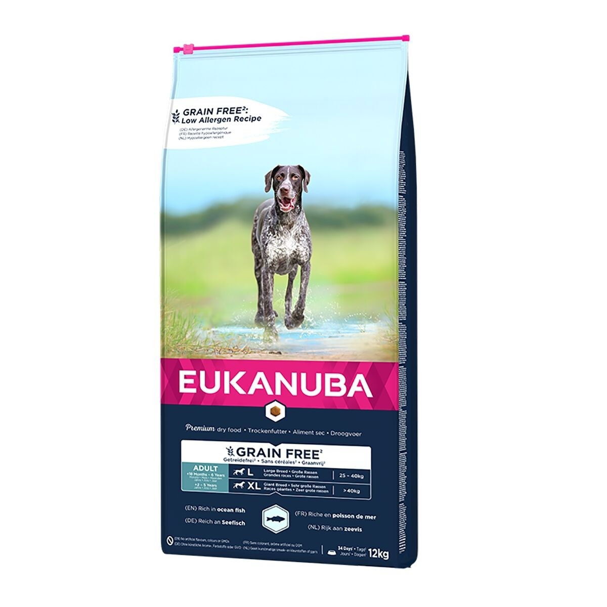 Eukanuba Grain Free Adult Large & Extra Large Breed Ocean Fish 3 kg
