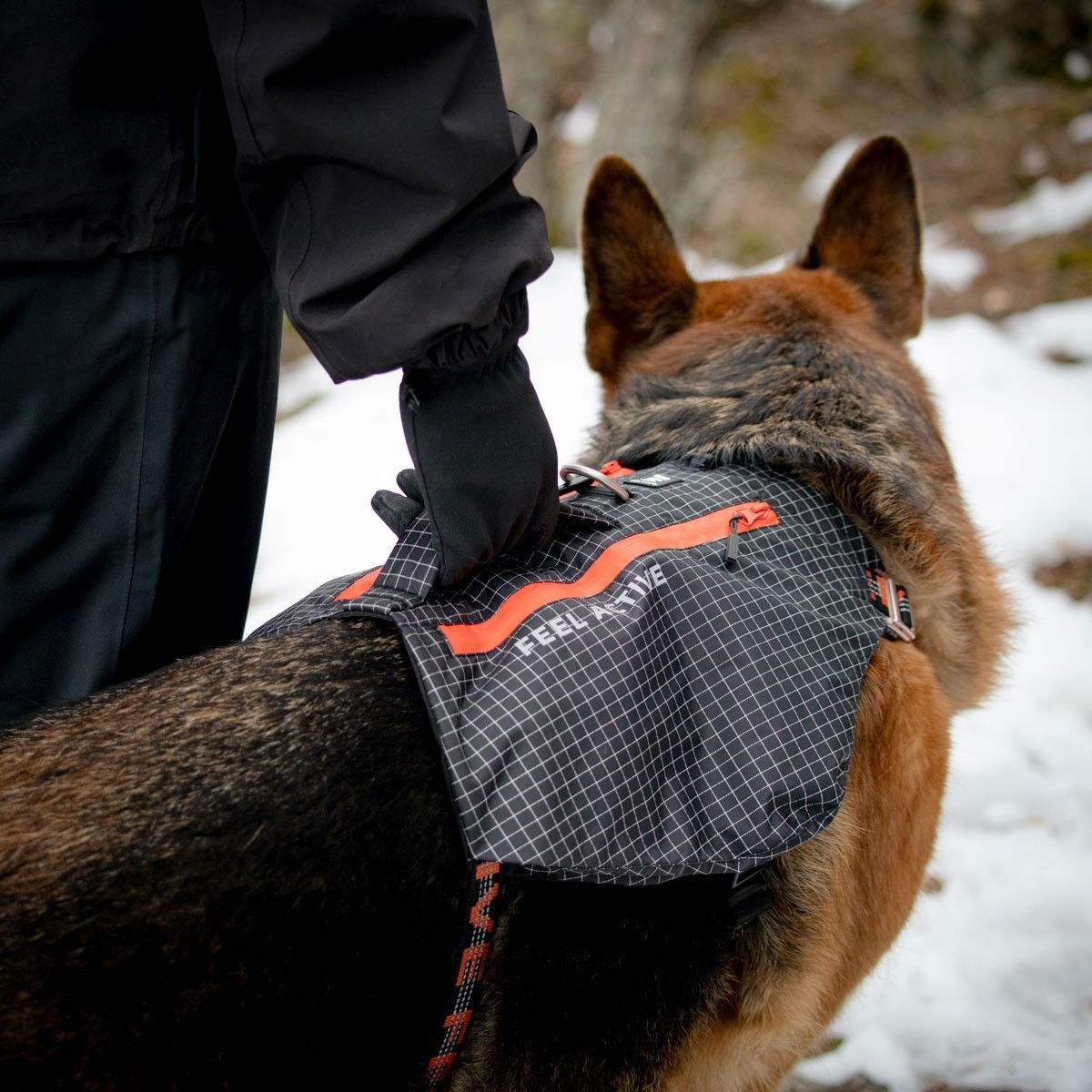 Feel Active Trekbag harness black