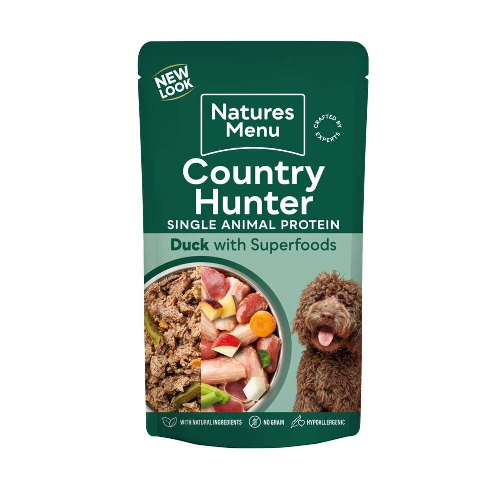 Natures:menu Country Hunter Hund Anka 150 g 