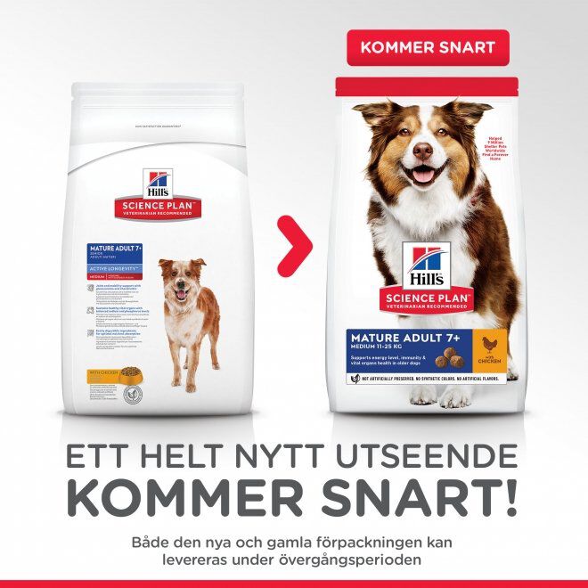 Hill's Science Plan Dog Mature 7+ Chicken