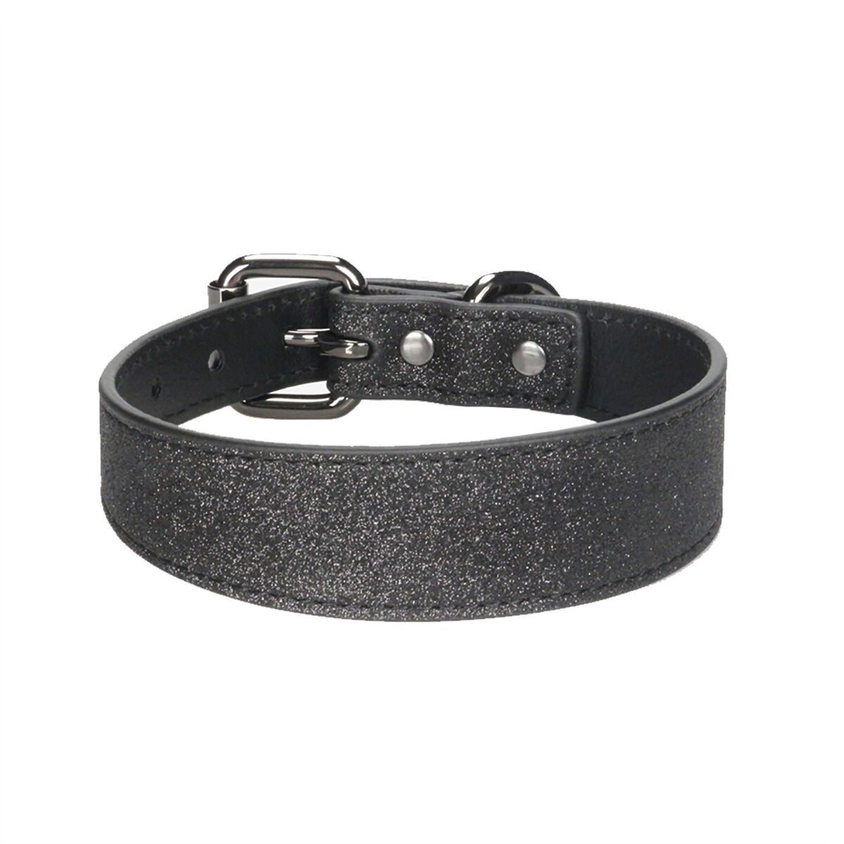 Collar of Sweden Black Glitter Collar Thin