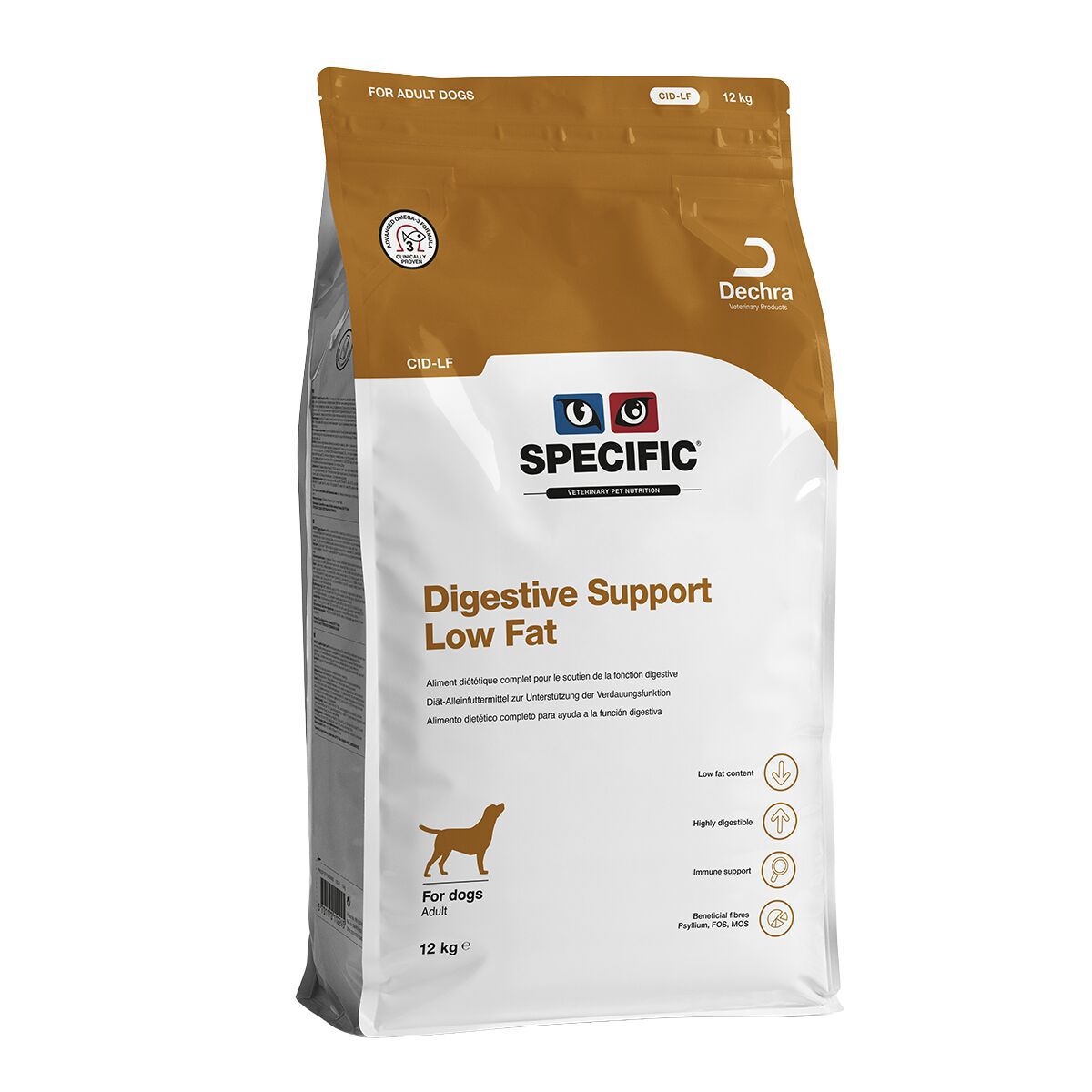 Specific Digestive Support Low Fat CID-LF torrfoder till hund | Veterinärfoder - Veterinärfoder till hund - Veterinärfoder för mag- & tarmsjukdom hos hund | DogStyle