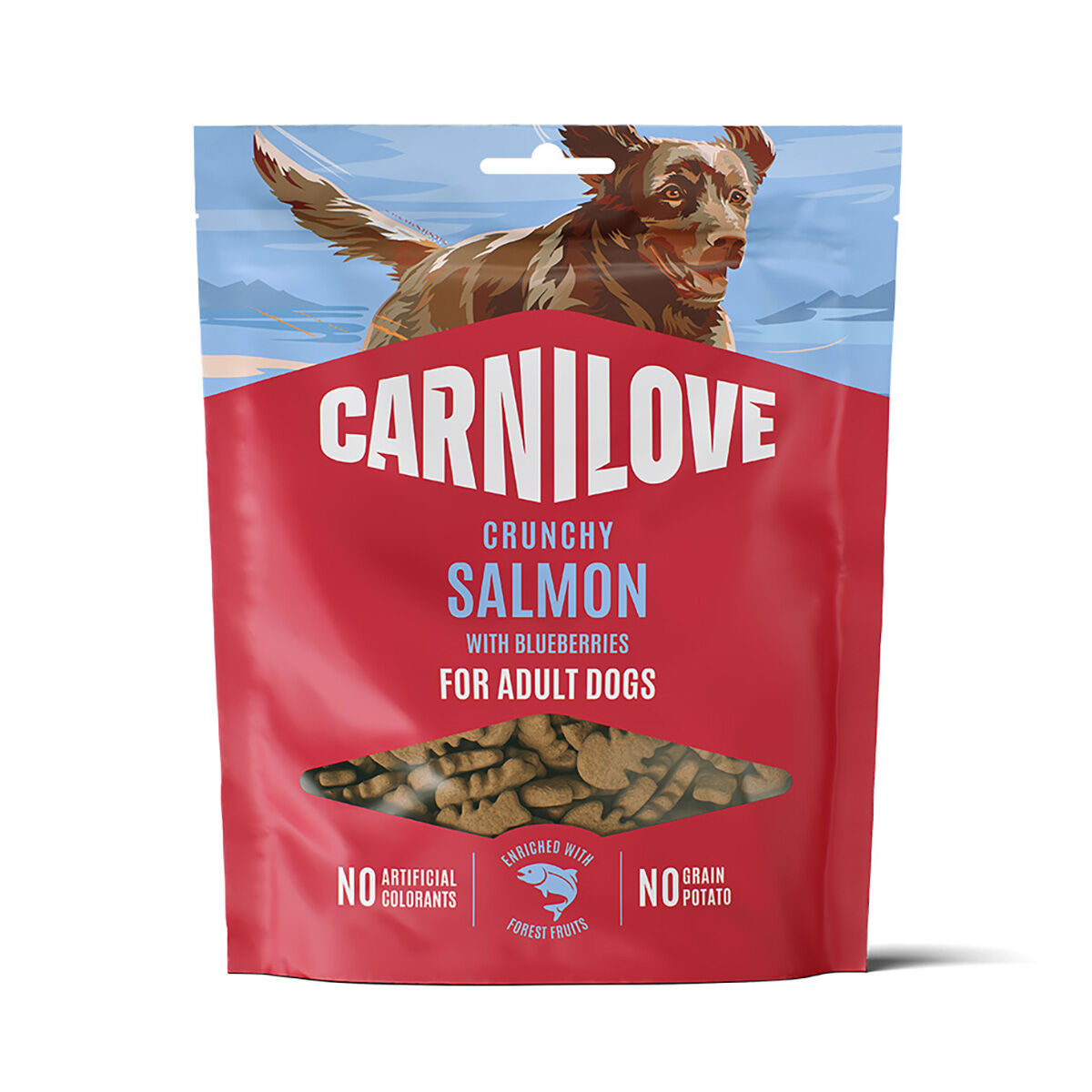 Carnilove Dog Crunchy Snack Salmon with Blueberries - 200 g