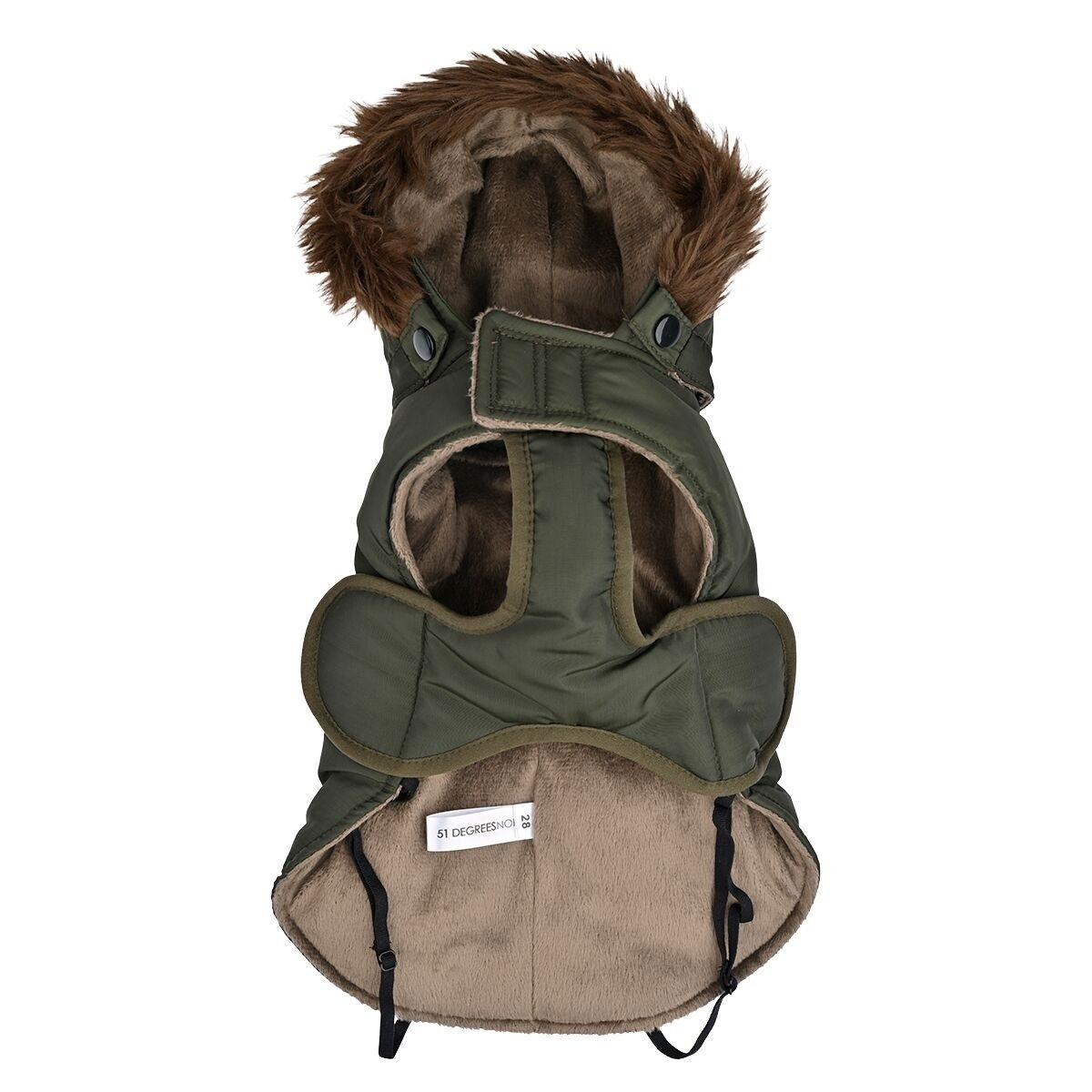 51 Degrees North Inuit Coat, khaki