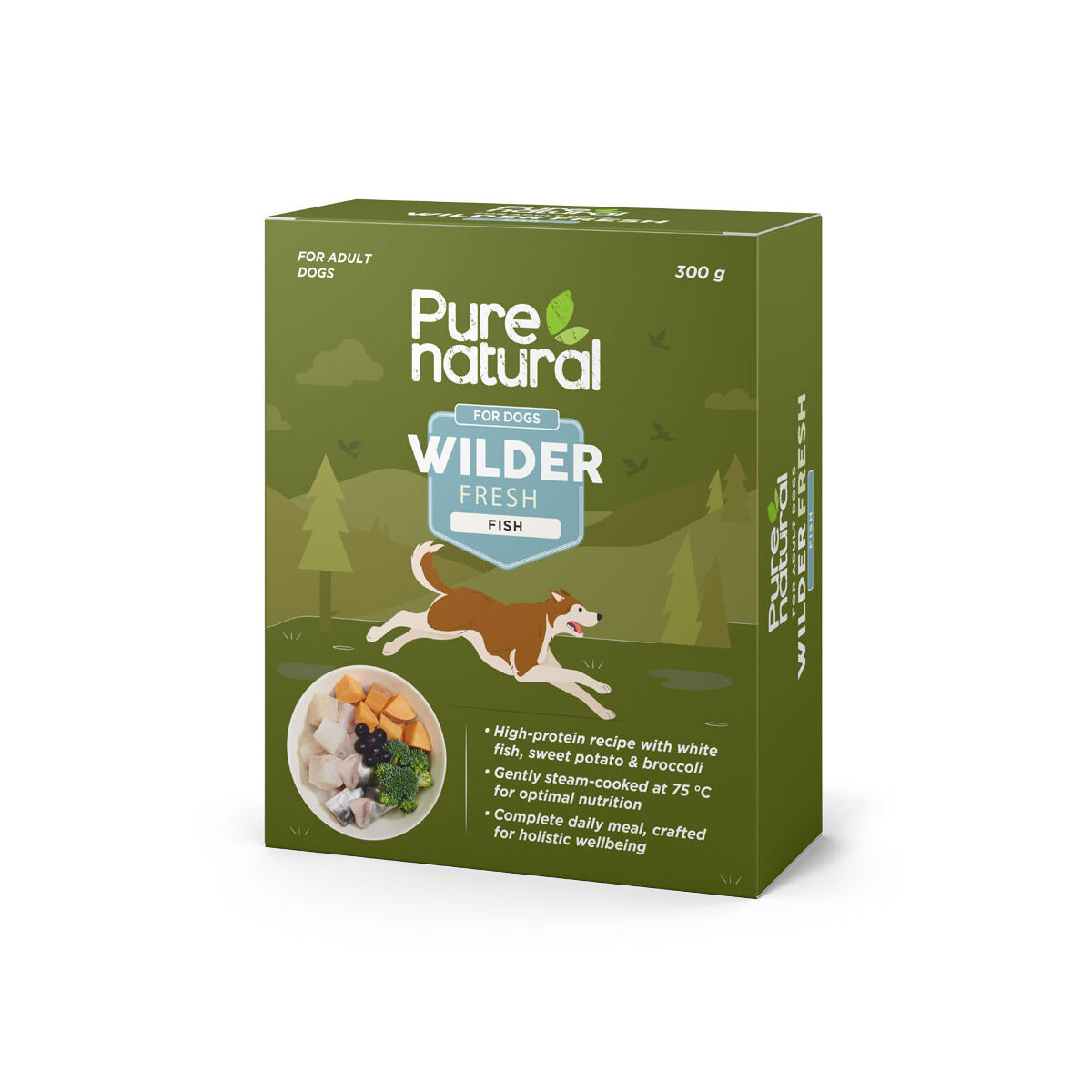 Purenatural Wilder Fresh Fish Färskfoder till Hund 300 g