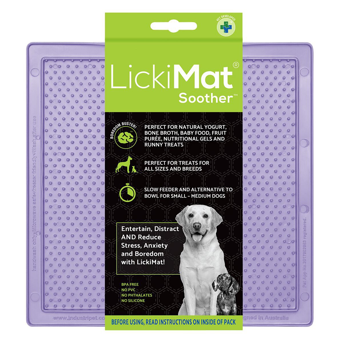 LickiMat Soother Classic Slickmatta Turkos