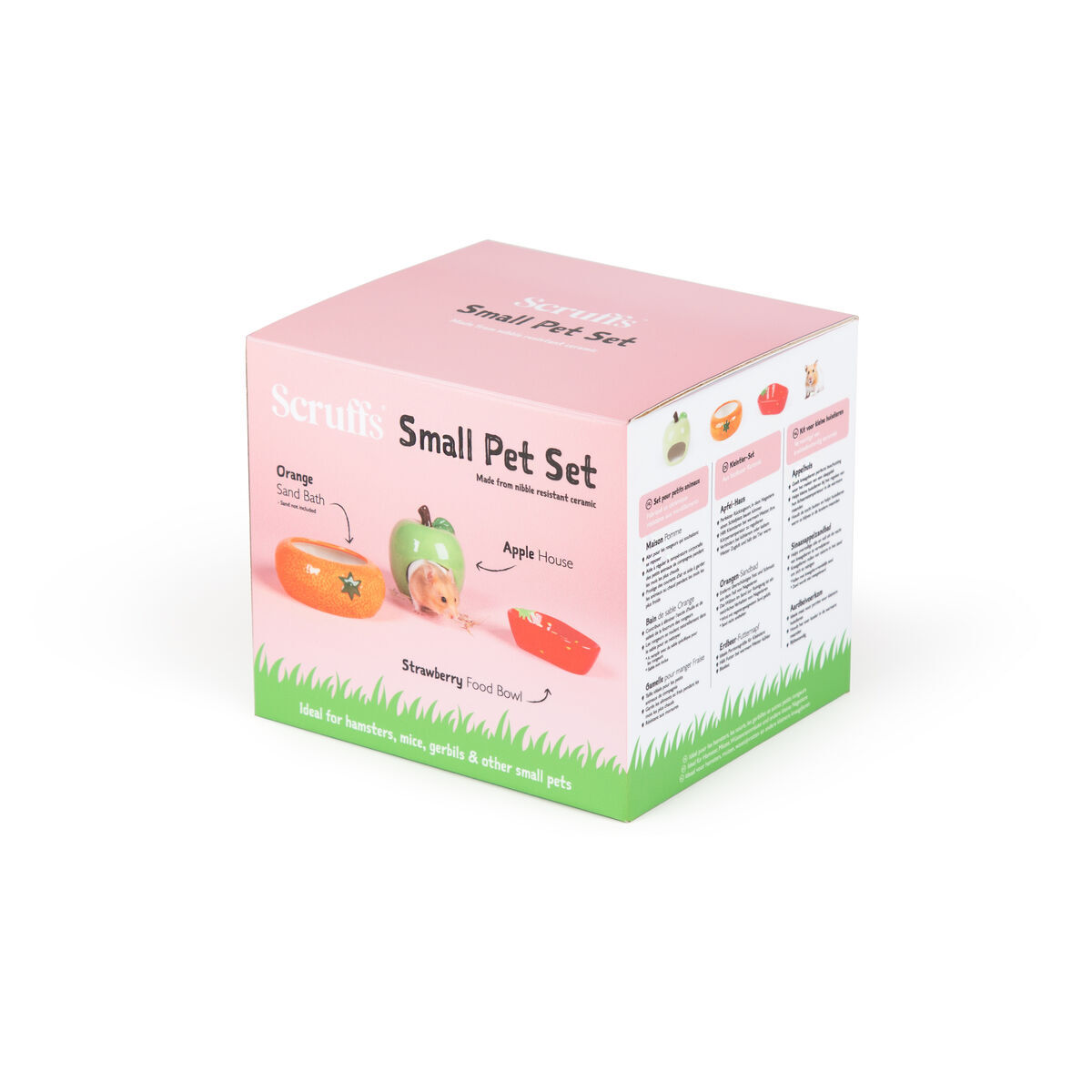 Scruffs Small animal Fruit Ceramic Set