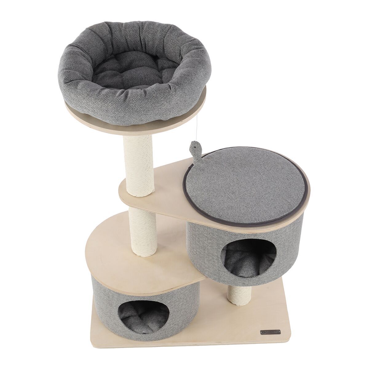 Flamingo Scratching tree Kanzo Grey & Beige