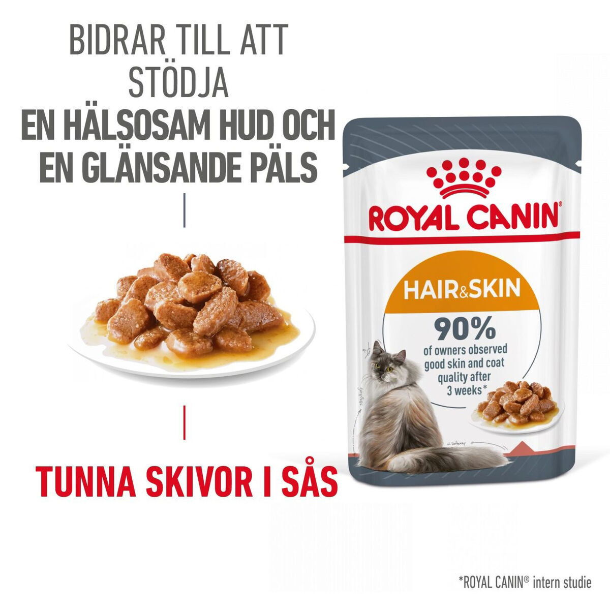 Royal Canin Hair & Skin Care Gravy Adult våtfoder för katt