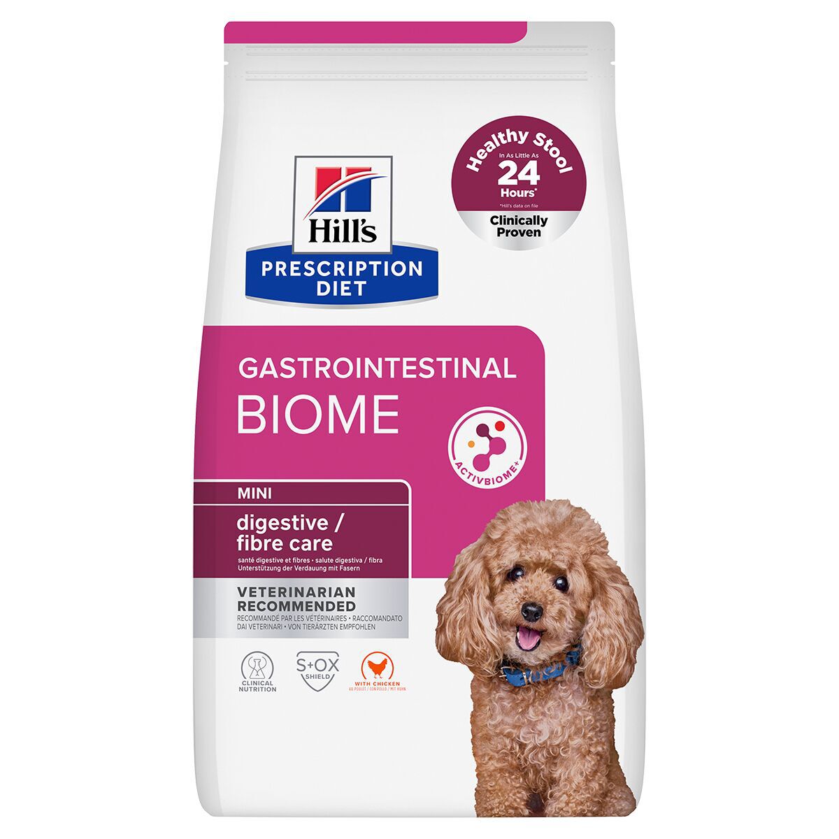 Hill's Prescription Diet Canine Gastrointestinal Biome Mini Digestive/Fibre CareChicken