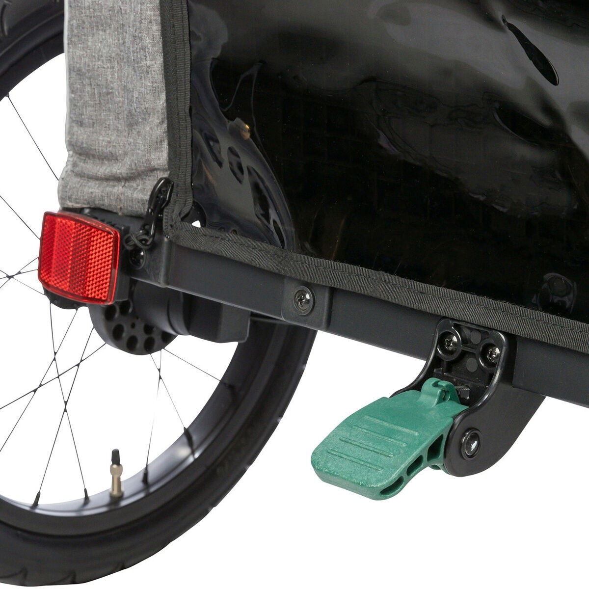 Trixie Bicycle Trailer premium, grey