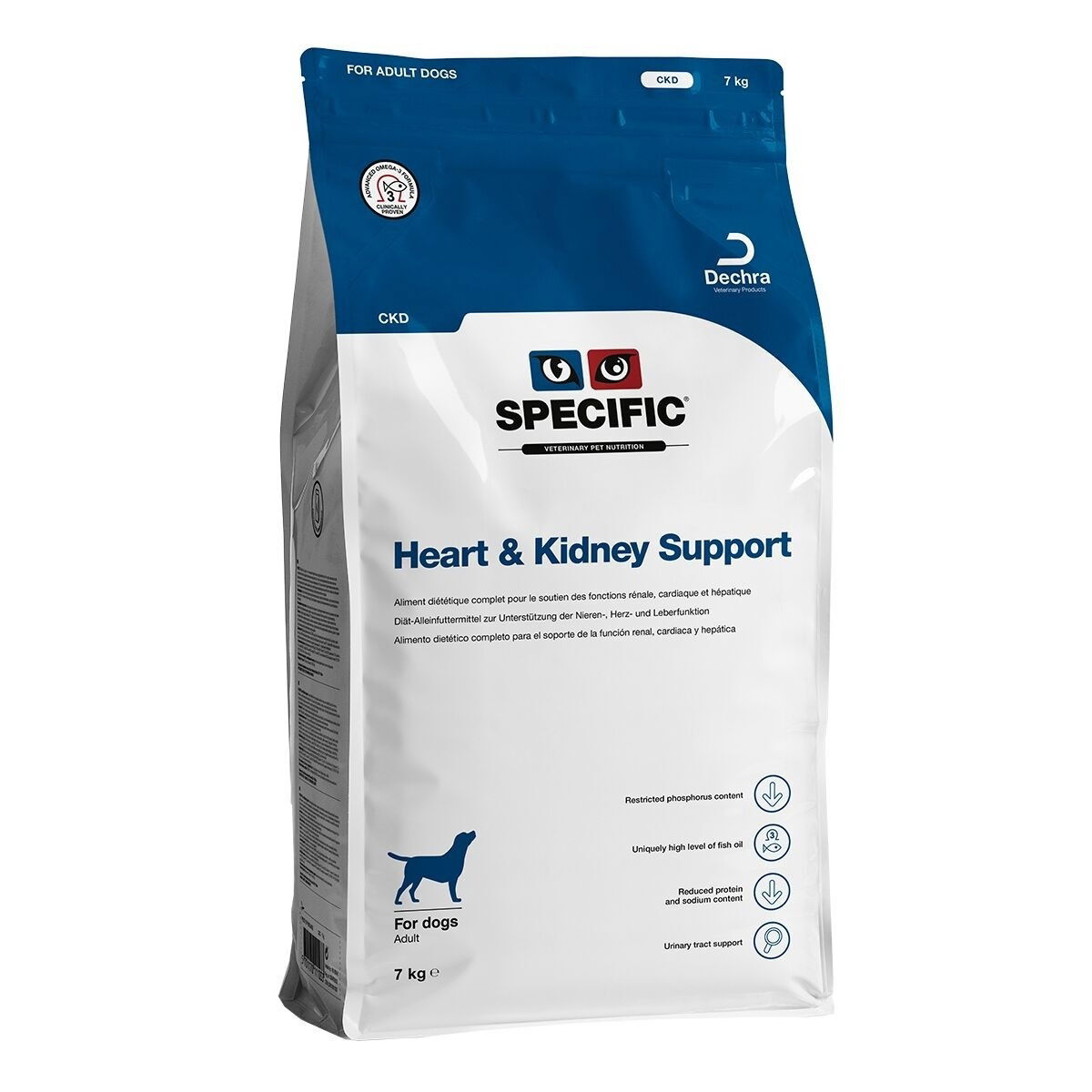 Specific Heart & Kidney Support CKD | Veterinärfoder - Veterinärfoder till hund - Veterinärfoder för hjärtsjukdom hos hund | DogStyle